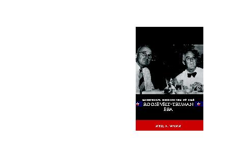 Historical Dictionary of The Roosevelt-Truman Era