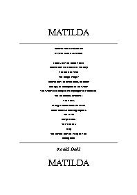 Matilda