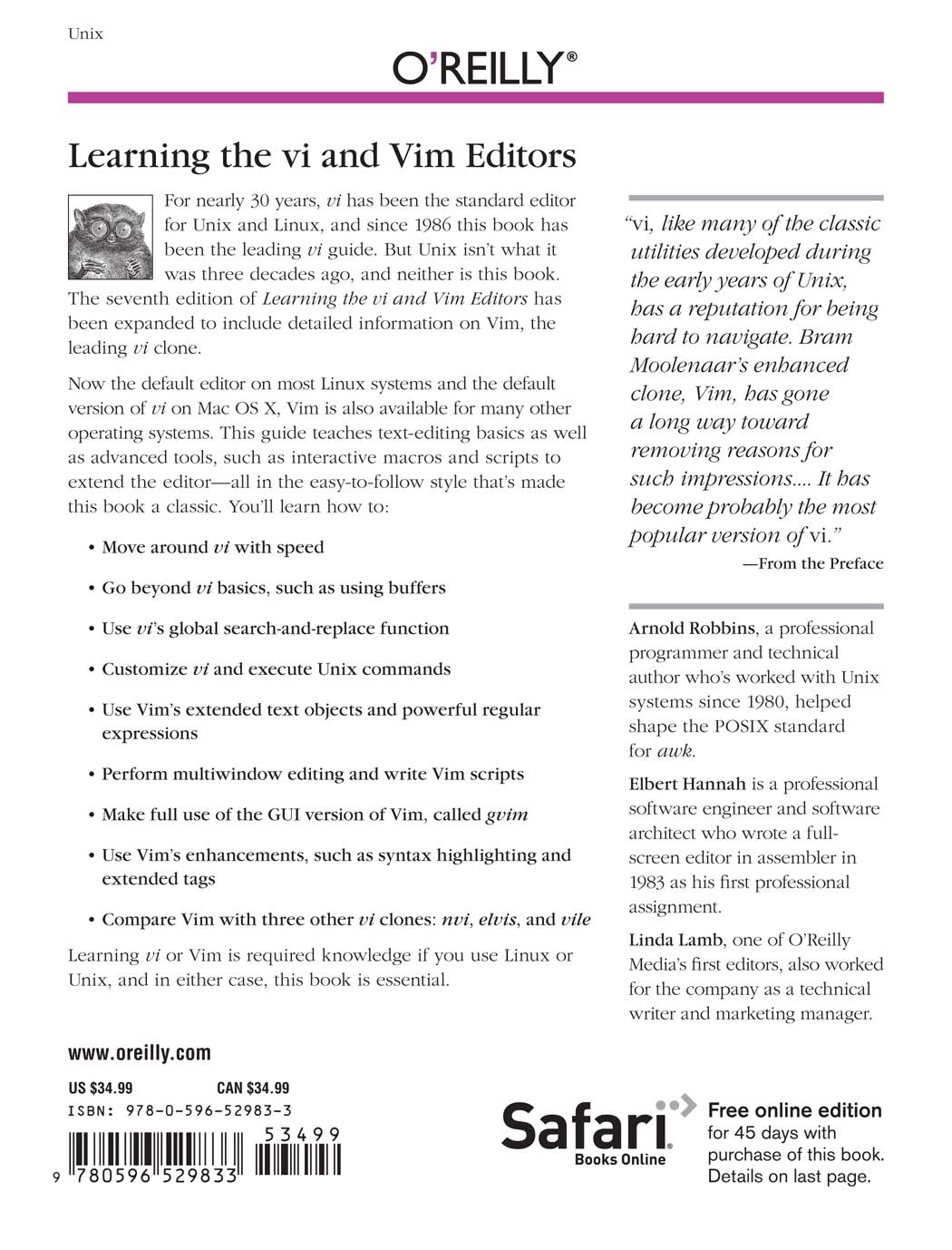 Learning the vi and Vim Editors