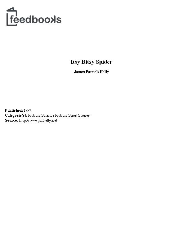 Itsy Bitsy Spider