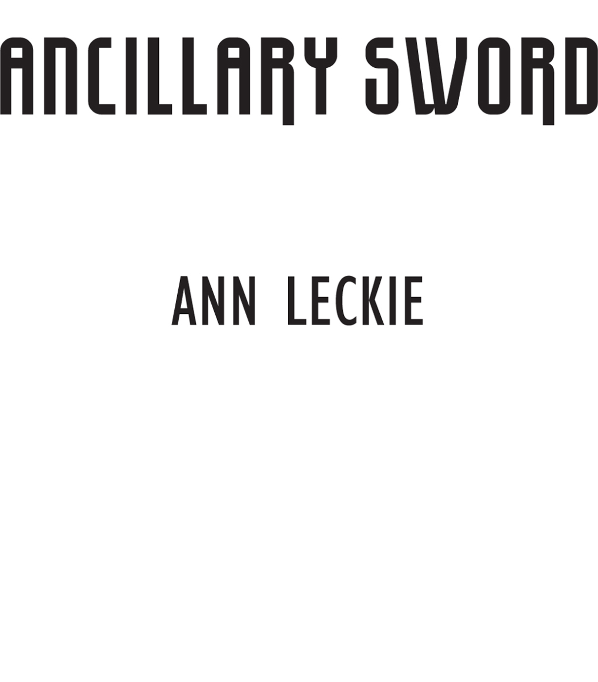 Ancillary Sword