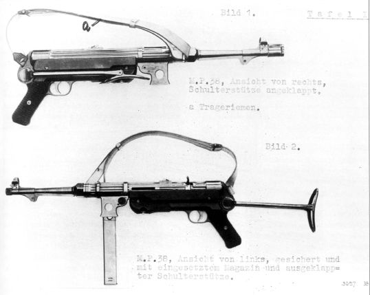 Пистолет-пулемет MP 38|40. Оружие германской пехоты