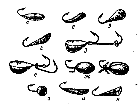 Рыболовные любительские снасти