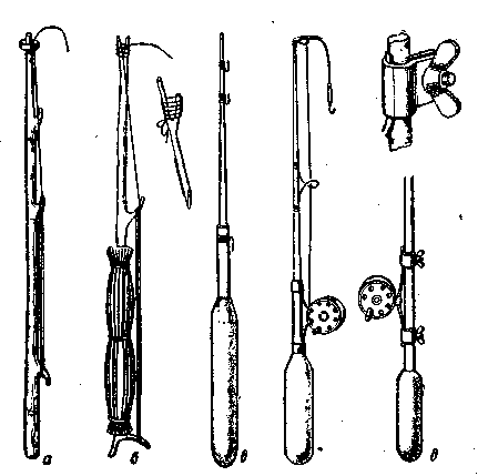 Рыболовные любительские снасти
